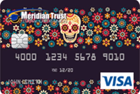 Day of the Dead debit card design